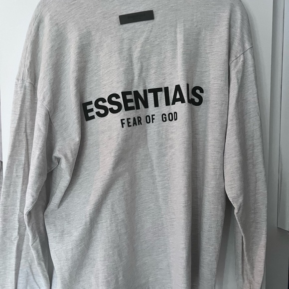 Fear of God Essentials Gray Sweatshirt - Picture 2 of 2